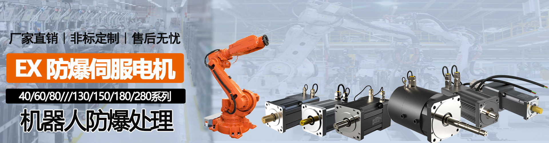 防爆伺服电机
